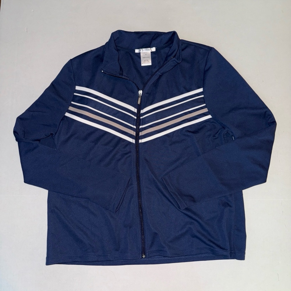 K. Jordan Track Jacket Blue Size XL